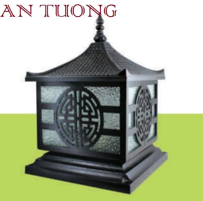 đèn trụ cổng kích thước (size) 250x250mm, 25x25cm 08