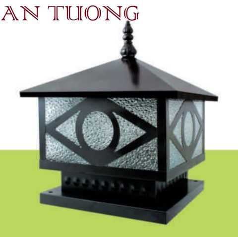  đèn trụ cổng kích thước (size) 400x400mm, 40x40cm 04 