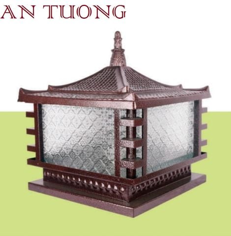  đèn trụ cổng kích thước (size) 400x400mm, 40x40cm 06 