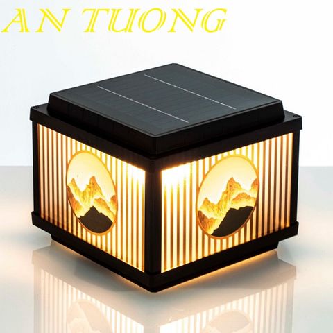  đèn trụ cổng năng lượng mặt trời 250x250, 25x25 