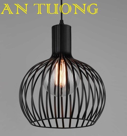 đèn thả chao đơn trang trí quán cafe, quán ăn, nhà hàng, quầy bar, quầy pha chế 014