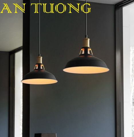  đèn thả chao đơn trang trí quán cafe, quán ăn, nhà hàng, quầy bar, quầy pha chế 019 