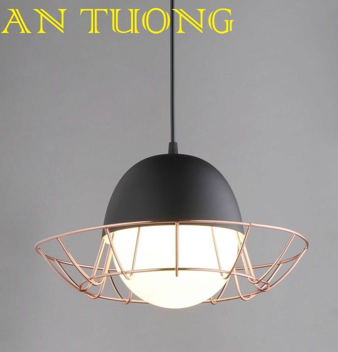 đèn thả chao đơn trang trí quán cafe, quán ăn, nhà hàng, quầy bar, quầy pha chế 028