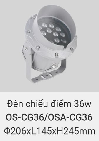  Đèn led chiếu điểm rọi cây, rọi mặt dựng tòa nhà ngoài trời chống nước IP65 vinaled 36w OS CG36 , OSA CG36 