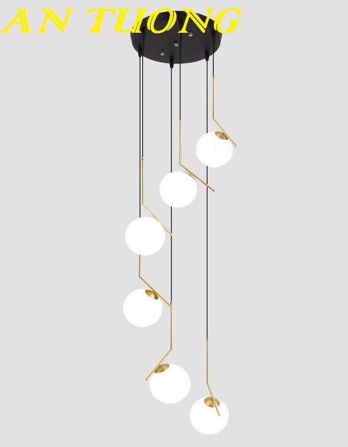 đèn thả trần decor trang trí quầy bar, bàn ăn phòng bếp, quán cafe đẹp hiện đại 0144