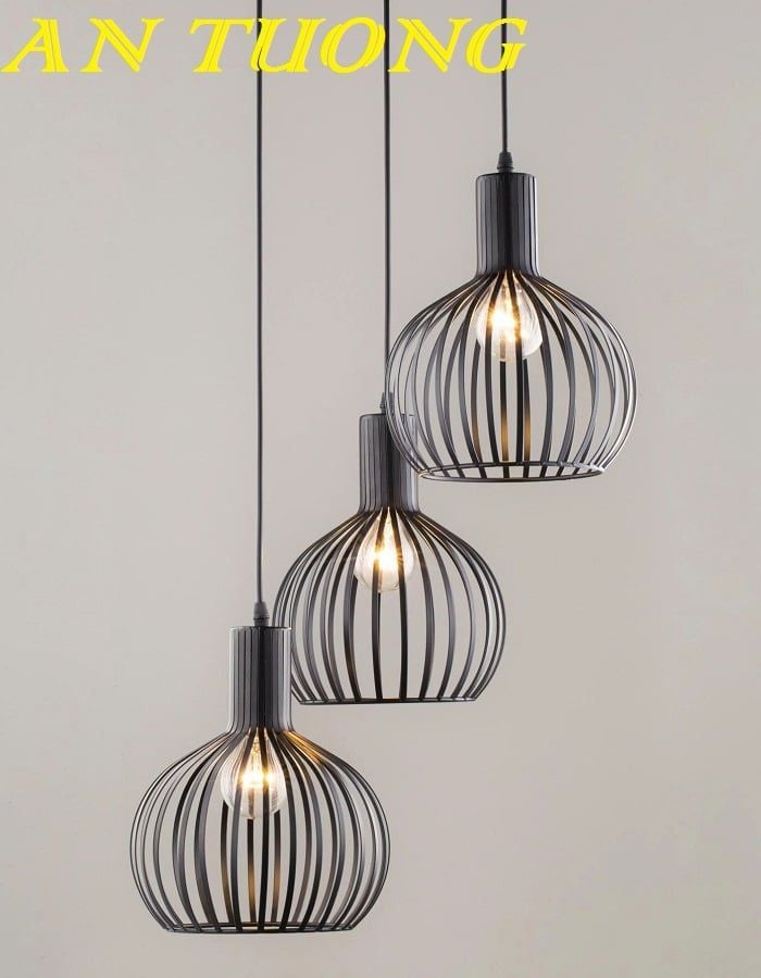 đèn thả trần decor trang trí quầy bar, bàn ăn phòng bếp, quán cafe đẹp hiện đại 0159