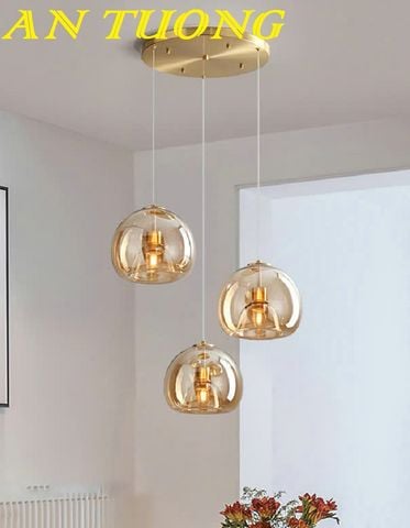  đèn thả trần decor trang trí quầy bar, bàn ăn phòng bếp, quán cafe đẹp hiện đại 0173 