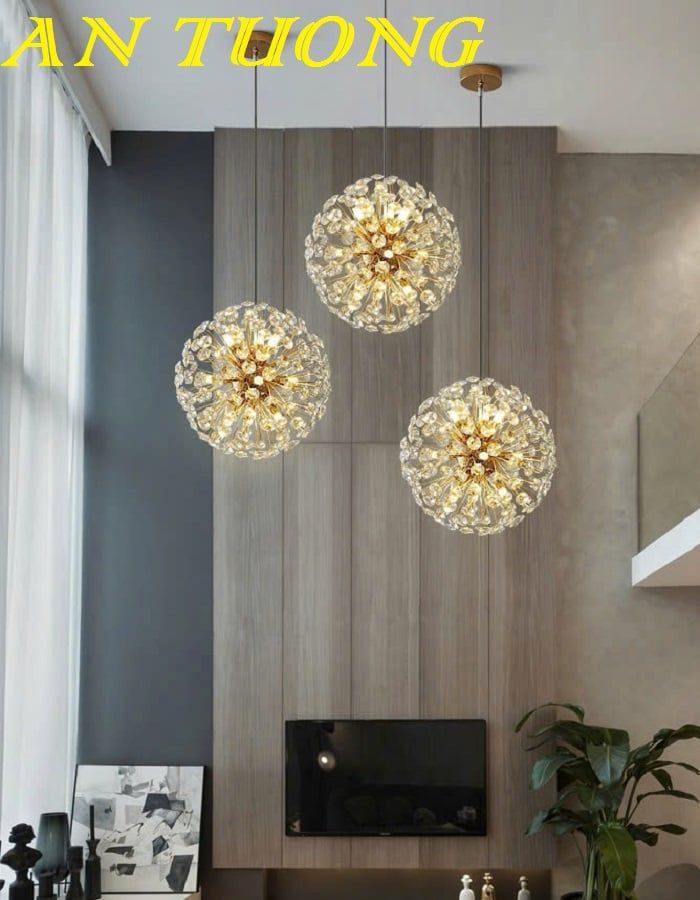 đèn thả trần decor trang trí quầy bar, bàn ăn phòng bếp, quán cafe đẹp hiện đại 0184