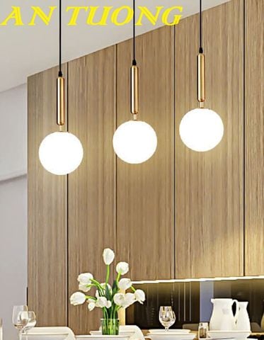  đèn thả trần decor trang trí quầy bar, bàn ăn phòng bếp, quán cafe đẹp hiện đại 0195 