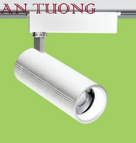  đèn rọi ray 30w, đèn rọi led gắn thanh ray 30w - vỏ trắng - ánh sáng trung tính  vàng nhạt 4000k 