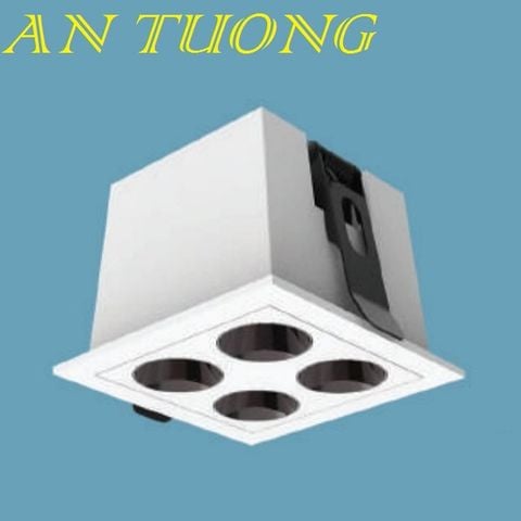  đèn led âm trần chiếu điểm 8w, ánh sáng 3 màu, chế độ, đổi màu ánh sáng 