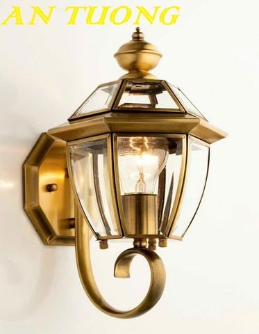  đèn trang trí treo tường ngoài trời tân cổ điển trang trí tường cột hàng  rào mặt tiền nhà biệt thự tân cổ điển 048 