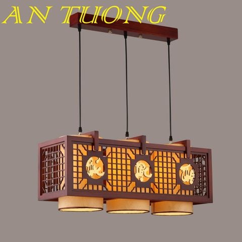  đèn thả trần phòng thờ, đèn thả trang trí phòng thờ đẹp, treo trần phòng thờ cổ kính 03 