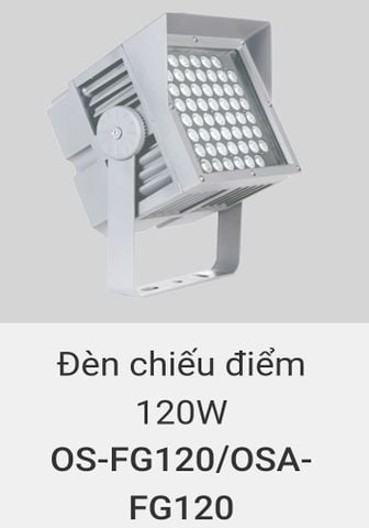  Đèn led chiếu điểm rọi cây, rọi mặt dựng tòa nhà ngoài trời chống nước IP65 vinaled 120w OS FG120 , OSA FG120 