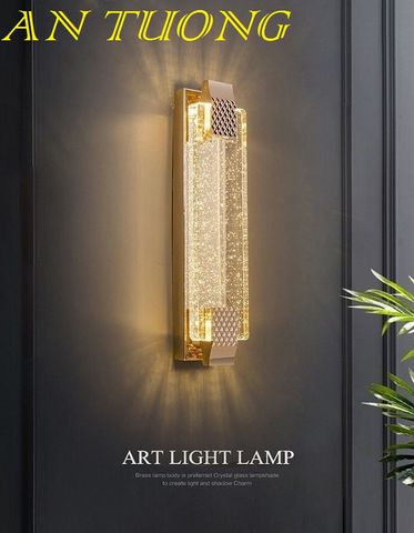  đèn tường pha lê led, đèn gắn tường, treo tường trang trí phòng khách, phòng ngủ căn hộ chung cư đẹp, hiện đại, sang trọng 034 