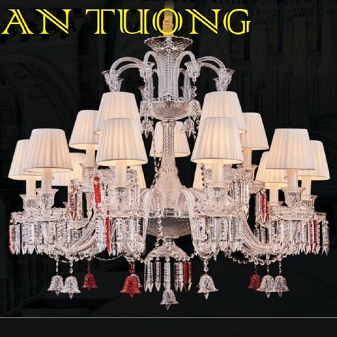  đèn chùm trang trí tân cổ điển, đèn chùm trang trí phòng khách, biệt thự cố điển, tân cổ điển 016 