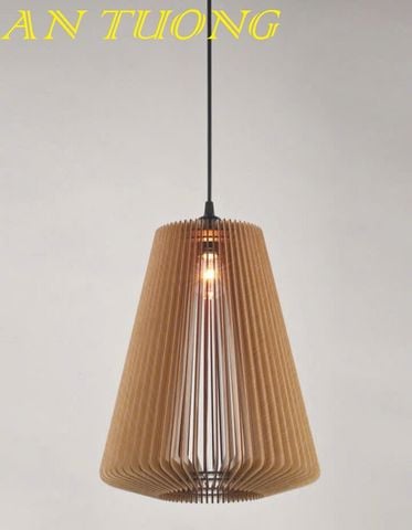  đèn gỗ treo thả trần trang trí bàn ăn, quầy bar, bàn đảo bếp, phòng bếp, nhà hàng, quán ăn, quán cafe 0011 