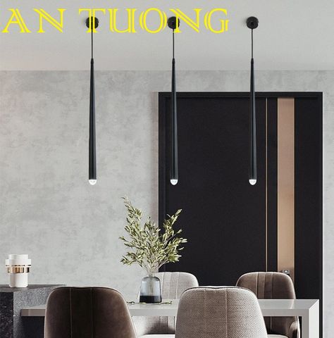  đèn thả trần, đèn thả trang trí bàn ăn, trang trí quầy bar, đảo bếp - trang trí bàn ăn đẹp, hiện đại 029 