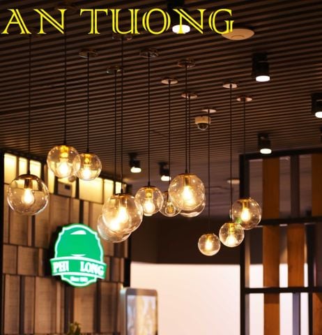  đèn thả trần, đèn thả trang trí bàn ăn, trang trí quầy bar, đảo bếp - trang trí bàn ăn đẹp, hiện đại 060 