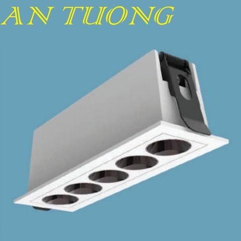  đèn led âm trần chiếu điểm 10w, ánh sáng 3 màu, chế độ, đổi màu ánh sáng 