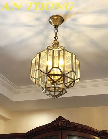  đèn thả ban công, đèn thả trang trí ban công, mái vòm nhà mái thái cổ điển tân cổ điển 031 