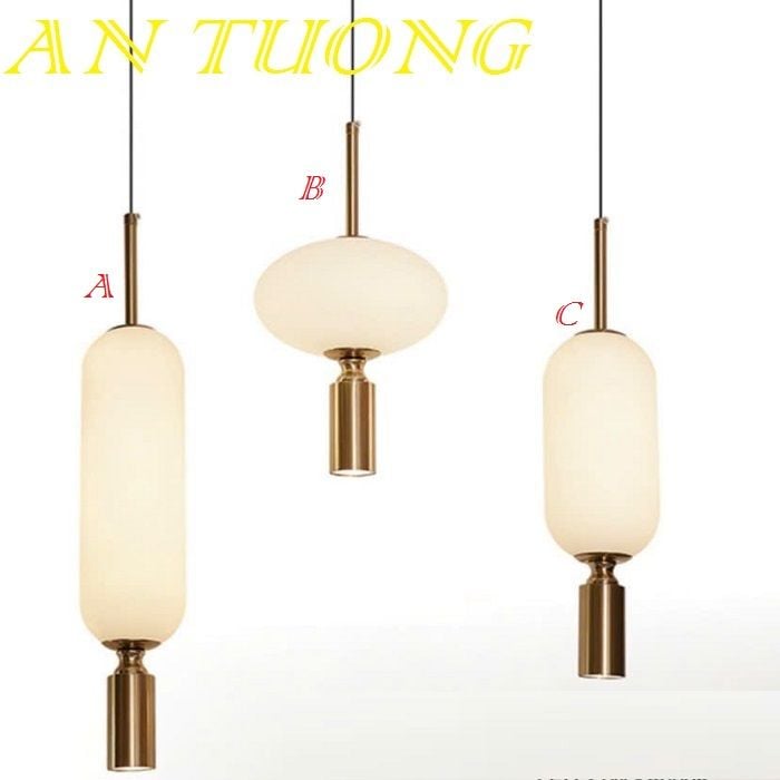 đèn treo thả trần trang trí quầy bar, đảo bếp, trang bàn ăn phòng bếp 08