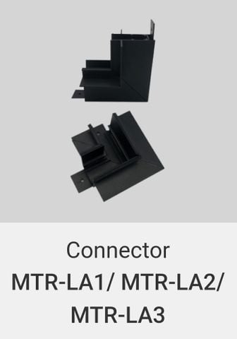  Nối ray góc vuông âm trần vinaled MTR LA1 , MTR LA2 , MTR LA3 