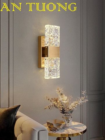  đèn tường pha lê led trang trí hiện đại - đèn gắn tường pha lê, đèn treo tường, ốp tường pha lê led trang trí hiện đại 011 