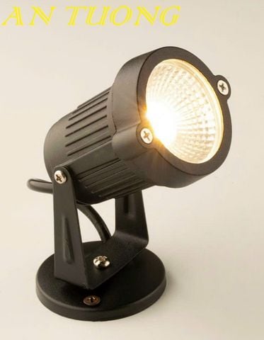  đèn rọi tường rọi cột hắt sáng tường led 5W ánh sáng vàng trang trí ngoài trời chống nước 