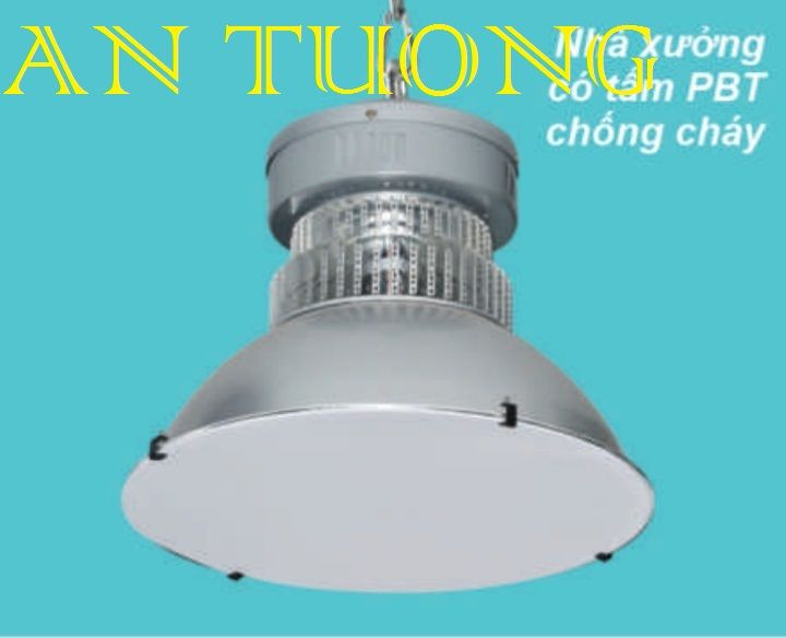 đèn led nhà xưởng công nghiệp 200w - chóa đèn led nhà xưởng công nghiệp 200w có tấm PBT chống cháy