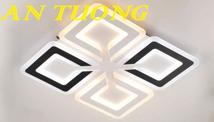 đèn trần LED trang trí phòng khách, phòng ngủ, phòng bếp, hành lang, ban công hiên nhà 006