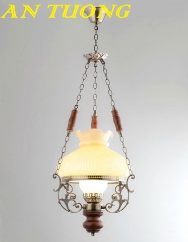  đèn thả trần tân cổ điển kiểu đèn dầu cổ trang trí phòng thờ, nhà thờ 0193 