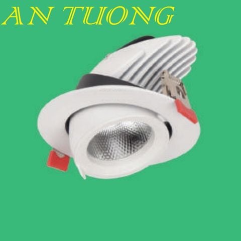  đèn led âm trần xoay chiếu điểm 25w, rọi tường, rọi tranh, rọi sản phẩm trưng bày 