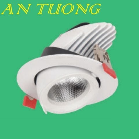  đèn led âm trần xoay chiếu điểm 30w, rọi tường, rọi tranh, rọi sản phẩm trưng bày 