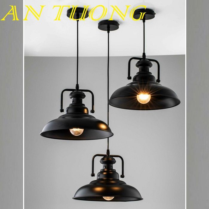 đèn treo thả trần trang trí phòng bếp đẹp, bàn đảo, quầy bar phòng ăn, bàn ăn đẹp hiện đại 026