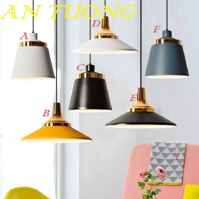 đèn treo thả trần trang trí phòng bếp đẹp, bàn đảo, quầy bar phòng ăn, bàn ăn đẹp hiện đại 029