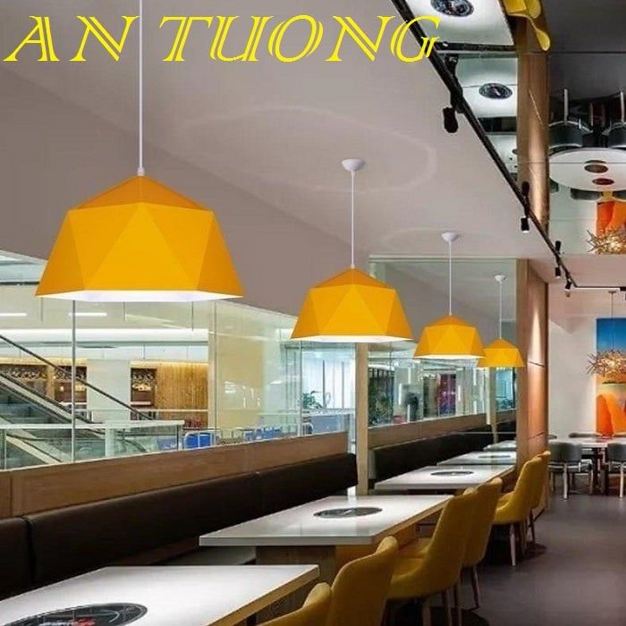 đèn treo thả trần trang trí phòng bếp đẹp, bàn đảo, quầy bar phòng ăn, bàn ăn đẹp hiện đại 032