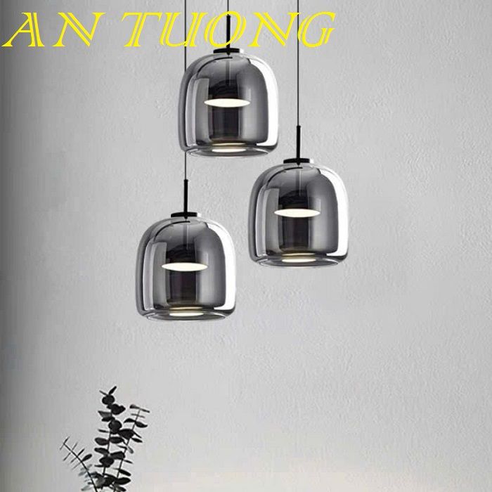đèn treo thả trần trang trí phòng bếp đẹp, bàn đảo, quầy bar phòng ăn, bàn ăn đẹp hiện đại 039