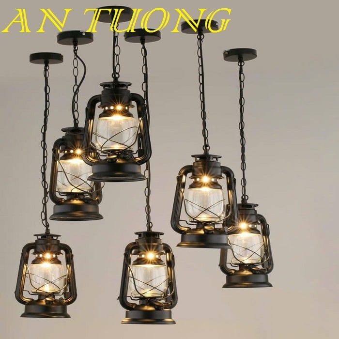 đèn treo thả trần trang trí phòng bếp đẹp, bàn đảo, quầy bar phòng ăn, bàn ăn đẹp hiện đại 056