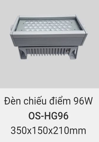 Đèn led chiếu điểm rọi cây, rọi mặt dựng tòa nhà ngoài trời chống nước IP65 vinaled 96w OS HG96 