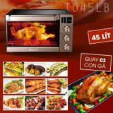 LÒ NƯỚNG THÙNG OSAKA TO-45LB - ĐẶC BIỆT CHỨC NĂNG RÃ ĐÔNG