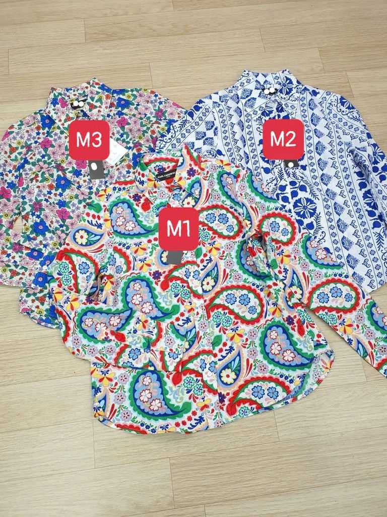 Áo sơ mi nữ 210225B KAKarrl Lagerrfeld