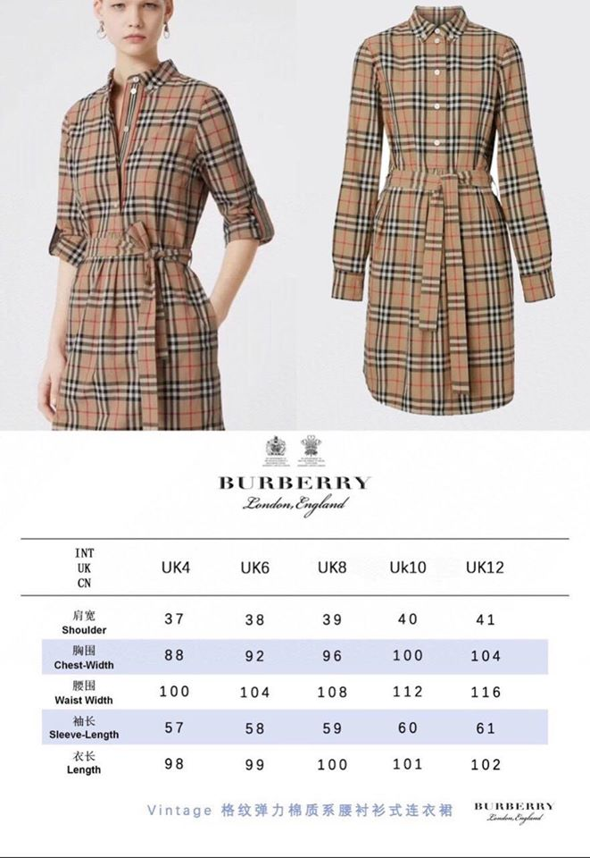 Đầm BURBERRY KẺ