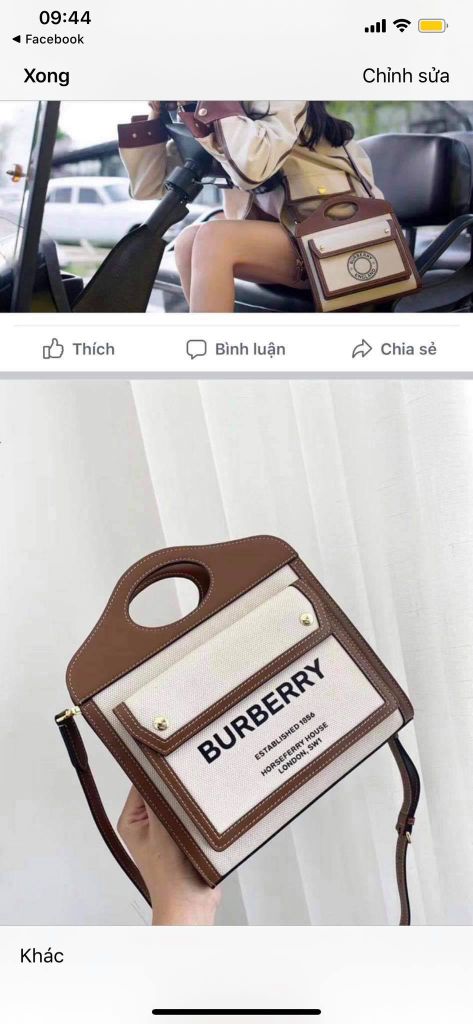 TÚI BURBERRY