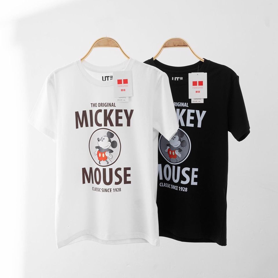 Áo uniqlo hình Mickey