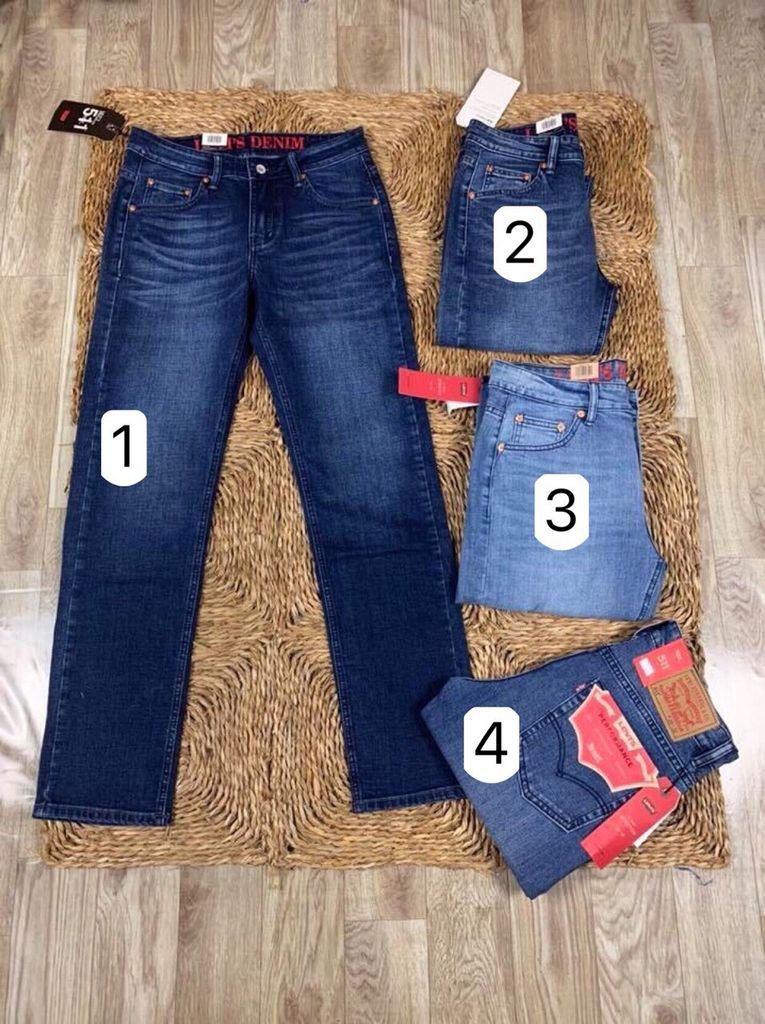 Quần jean nam Levis 511-4 màu