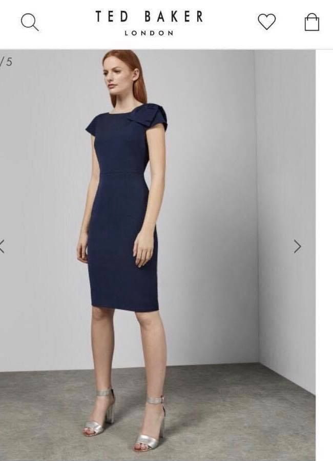 Đầm Ted baker màu navy