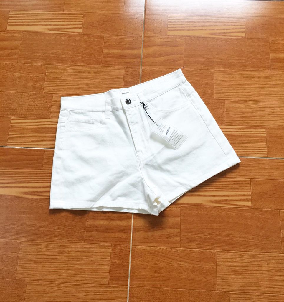 Short jean nữ  Speek trắng T7