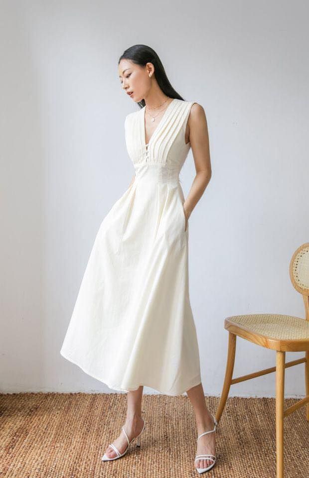 Đầm ZAra linen 2 MÀU