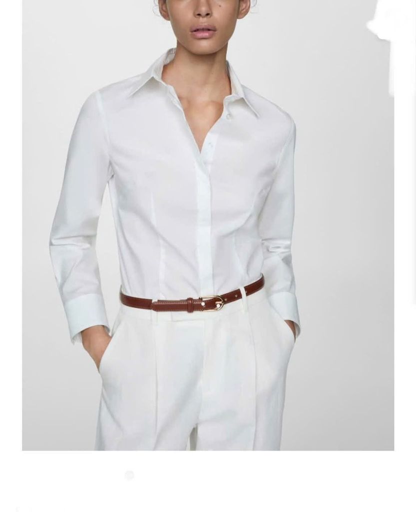 Áo sơ mi nữ trắng VERO mã Vr2812